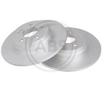 2x Disco freno pieno 17757 A.B.S. per MERCEDES-BENZ CLASSE C Coupé CLASSE C
