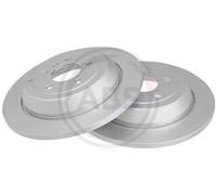 2x Disco freno pieno 17792 A.B.S. per MERCEDES-BENZ CLASSE R CLASSE M