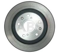 2x Disco freno pieno 17800 A.B.S. per SUZUKI SWIFT III