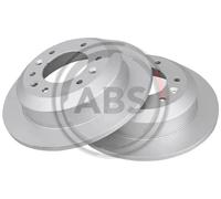 2x Disco freno pieno 17806 A.B.S. per KIA CARNIVAL / GRAND CARNIVAL III