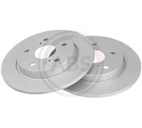 2x Disco freno pieno 17830 A.B.S. per TOYOTA AURIS COROLLA Tre volumi