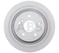 2x Disco freno pieno 17838 A.B.S. per MERCEDES-BENZ CLASSE S SL