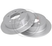 2x Disco freno pieno 17891 A.B.S. per SSANGYONG KYRON REXTON / REXTON II