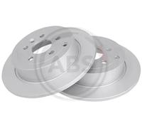 2x Disco freno pieno 17901 A.B.S. per LAND ROVER FREELANDER 2