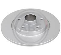 2x Disco freno pieno 17981 A.B.S. per RENAULT KANGOO BE BOP KANGOO Express