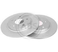 2x Disco freno pieno 17994 A.B.S. per FIAT VW DODGE CHRYSLER