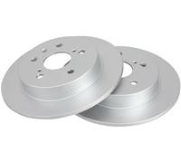 2x Disco freno pieno 18078 A.B.S. per SUZUKI SX4 SX4 Tre volumi
