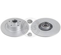 2x Disco freno pieno 18152C A.B.S. per RENAULT LAGUNA Coupé MEGANE III Coupé