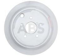 2x Disco freno pieno 18156 A.B.S. per SUBARU TOYOTA