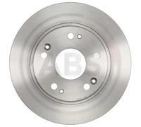 2x Disco freno pieno 18174 A.B.S. per HONDA CR-Z