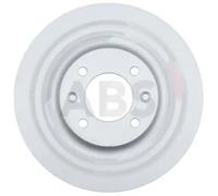 2x Disco freno pieno 18180 A.B.S. per PEUGEOT CITROËN DS