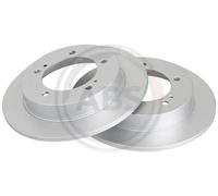 2x Disco freno pieno 18198 A.B.S. per SUZUKI JIMNY Fuoristrada aperto