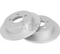 2x Disco freno pieno 18199 A.B.S. per JEEP WRANGLER II CHEROKEE