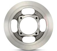 2x Disco freno pieno 18200 A.B.S. per AIXAM A.741 500 Hatchback A.751 A.721