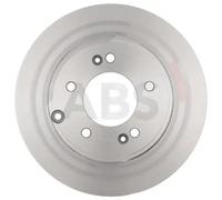 2x Disco freno pieno 18238 A.B.S. per HYUNDAI KIA