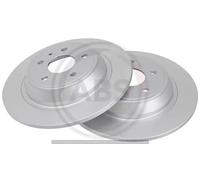 2x Disco freno pieno 18392 A.B.S. per FORD MONDEO V Hatchback MONDEO V Turnier