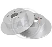2x Disco freno pieno 18400 A.B.S. per TOYOTA LEXUS