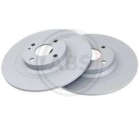 2x Disco freno pieno 18491 A.B.S. per MAZDA FIAT ABARTH