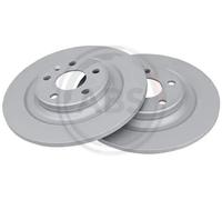 2x Disco freno pieno 18632 A.B.S. per VOLVO XC40