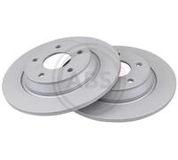 2x Disco freno pieno 18739 A.B.S. per FORD FOCUS IV FOCUS IV Turnier