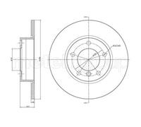 METELLI Discofreno 23-0227C
