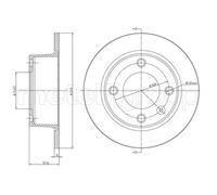 METELLI 23-0319 Disco freno