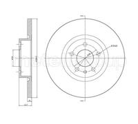 METELLI Discofreno 23-0472C