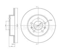 METELLI 23-0535 Disco freno