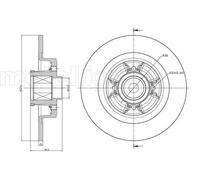 Metelli 'D.F. Asb Megane 1.6 E 23-0584