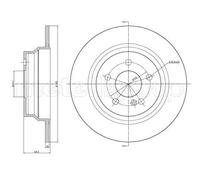 METELLI 23-0624C Disco freno