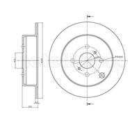 METELLI 23-0636 Disco freno