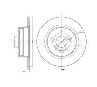 METELLI 23-0644 Disco freno