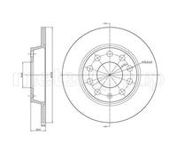 METELLI 23-0749C Disco freno