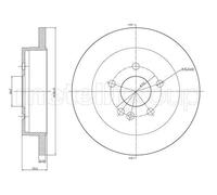 2x Disco freno pieno 23-0769C METELLI per MERCEDES-BENZ CLASSE M