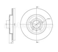 METELLI 23-0855C Disco freno