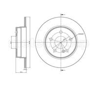 METELLI 23-0982C Disco freno
