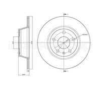 METELLI 23-1021C Disco freno