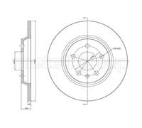 2x Disco freno pieno 23-1032C METELLI per AUDI A7 Sportback A6 C7 A6 C7 Avant Q5