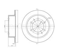 METELLI 23-1034C Disco freno