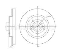METELLI 23-1274C Disco freno