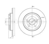 METELLI 23-1309C Disco freno