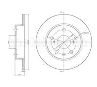 2x Disco freno pieno 23-1531C METELLI per SUZUKI SX4 S-CROSS VITARA S-CROSS