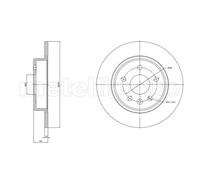 2x Disco freno pieno 23-1823C METELLI per OPEL ASTRA K ASTRA K Sports Tourer