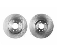 2x Disco freno pieno 231-04-154 ABAKUS per FIAT 500L TIPO Tre volumi