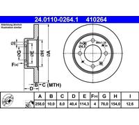 ATE Discofreno 24.0110-0264.1