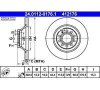 ATE Discofreno 24.0112-0176.1