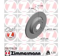 ZIMMERMANN 250.1316.20 Disco freno