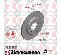 ZIMMERMANN 285.3529.20 Disco freno