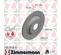 2x Disco freno pieno 370.3056.52 ZIMMERMANN per MAZDA CX-5 CX-30 MX-30