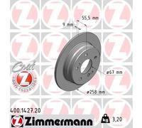 ZIMMERMANN 400.1427.20 Disco freno